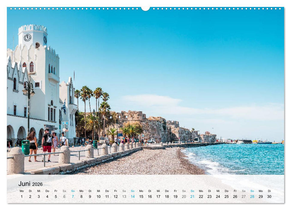 Insel Kos - Badeparadies der Südägäis (CALVENDO Premium Wandkalender 2026)