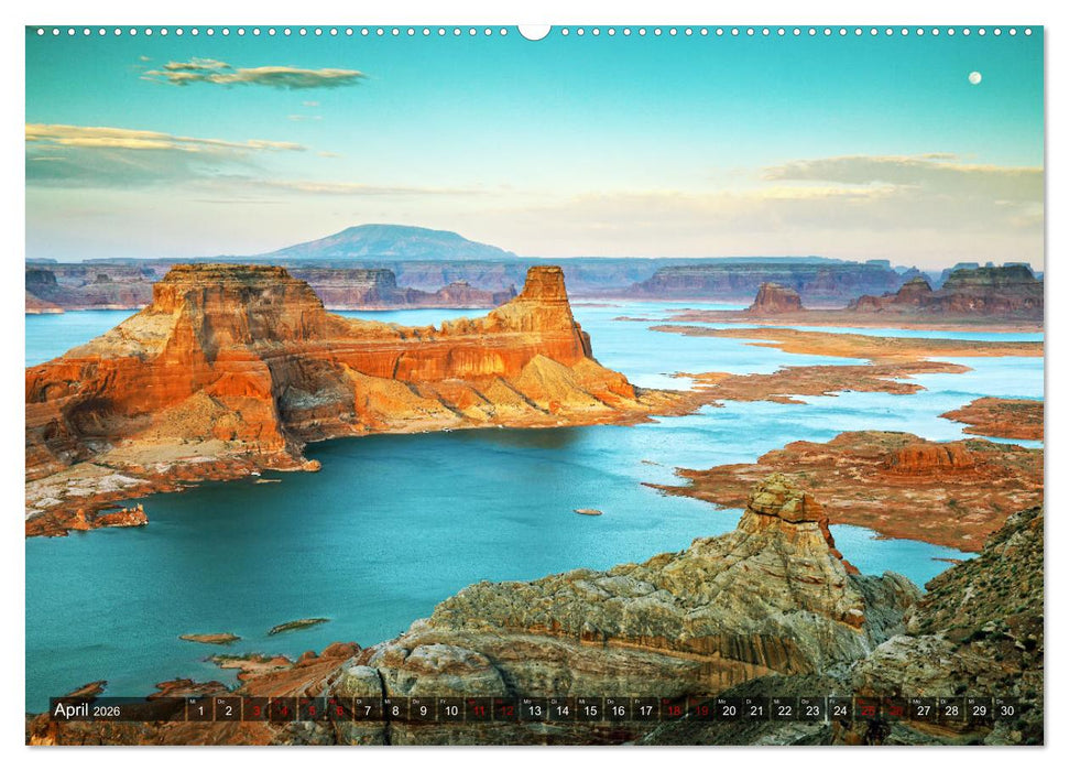 Traumhafte Landschaften unserer Erde (CALVENDO Premium Wandkalender 2026)