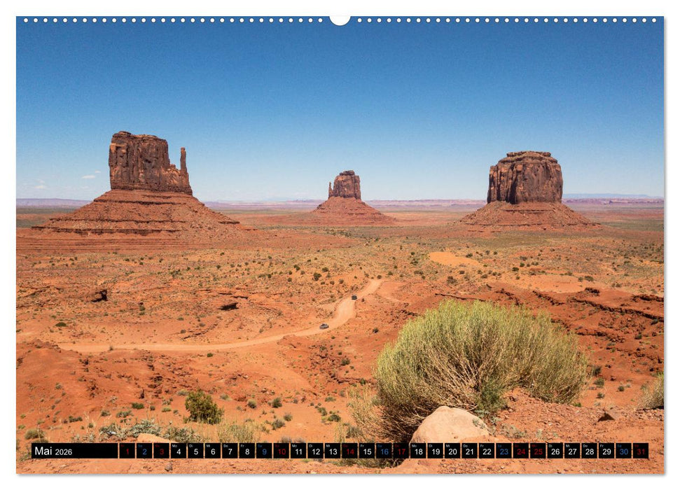 USA - Der Südwesten (CALVENDO Premium Wandkalender 2026)