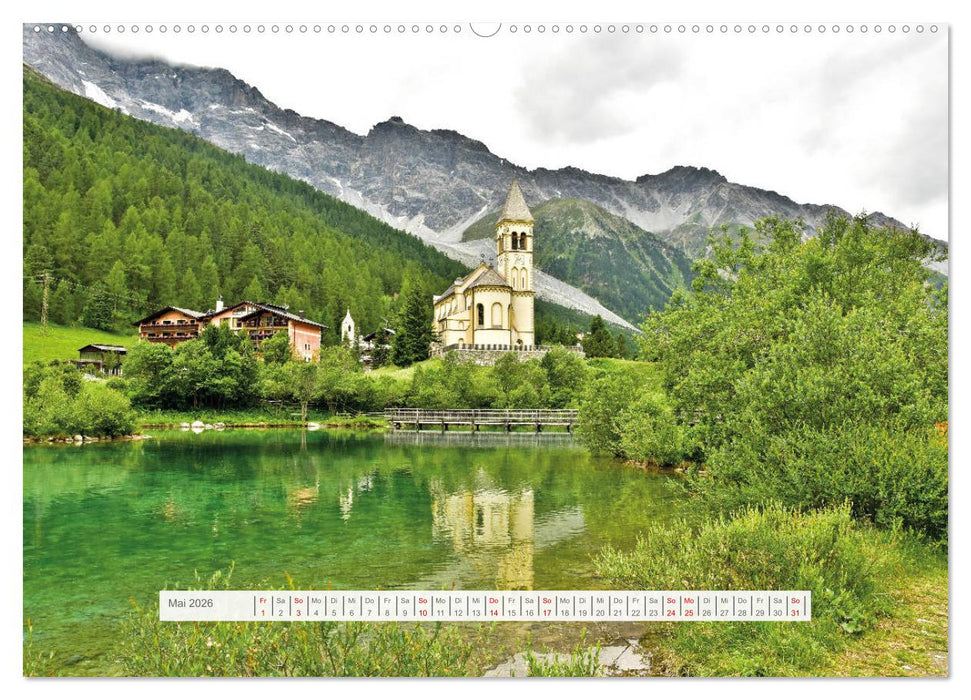 Sommer im Vinschgau (CALVENDO Premium Wandkalender 2026)