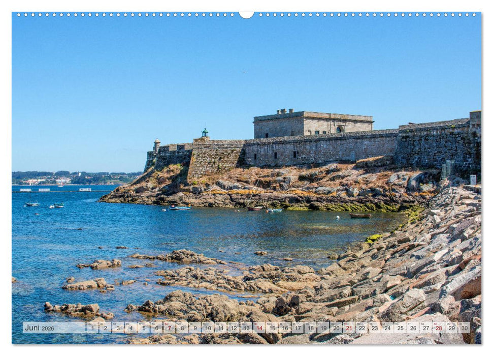 Nordspanien - Wundervolle Provinz Galicien (CALVENDO Premium Wandkalender 2026)