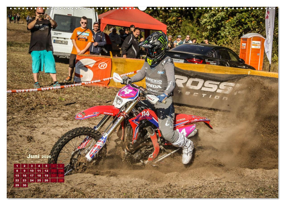 Enduro Mit Speed durch`s Gelände (CALVENDO Premium Wandkalender 2026)