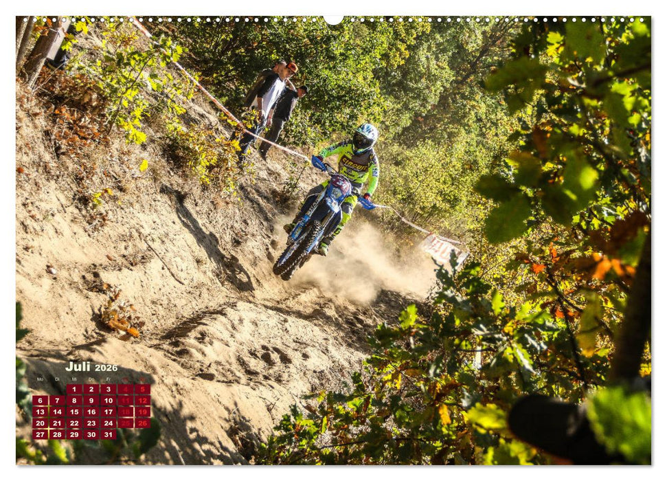 Enduro Mit Speed durch`s Gelände (CALVENDO Premium Wandkalender 2026)