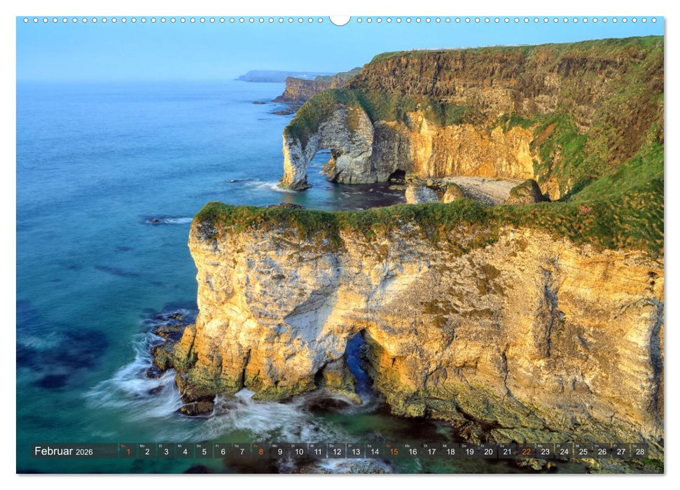 Wilde und romantische Küsten (CALVENDO Premium Wandkalender 2026)