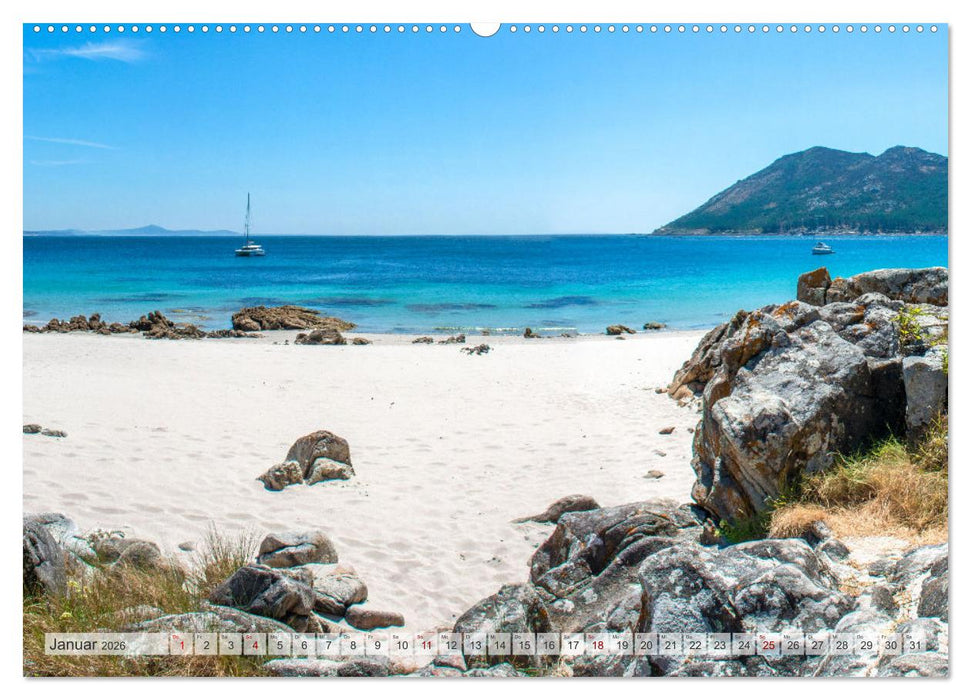 Nordspanien - Wundervolle Strände und Küsten (CALVENDO Premium Wandkalender 2026)