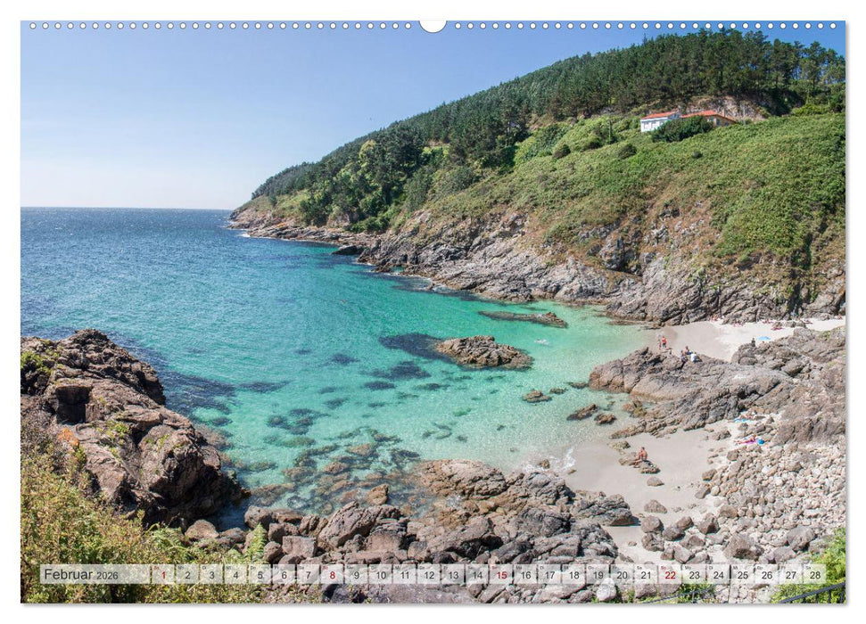 Nordspanien - Wundervolle Strände und Küsten (CALVENDO Premium Wandkalender 2026)