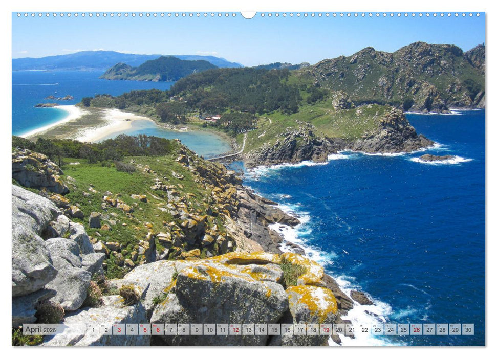 Nordspanien - Wundervolle Strände und Küsten (CALVENDO Premium Wandkalender 2026)