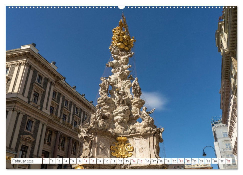 Österreich - Wien (CALVENDO Premium Wandkalender 2026)