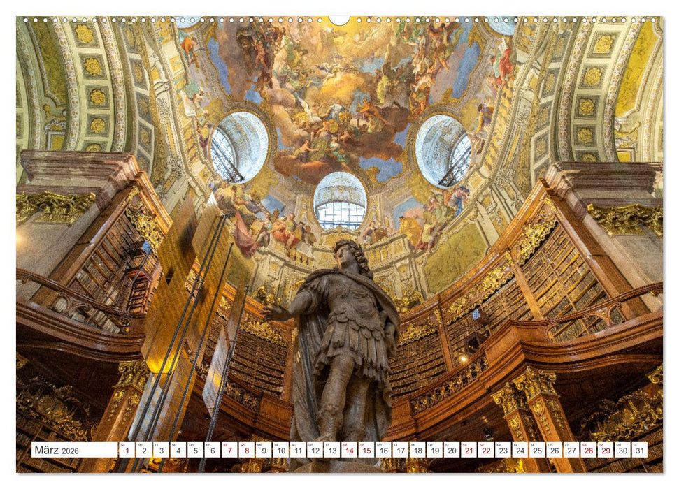 Österreich - Wien (CALVENDO Premium Wandkalender 2026)