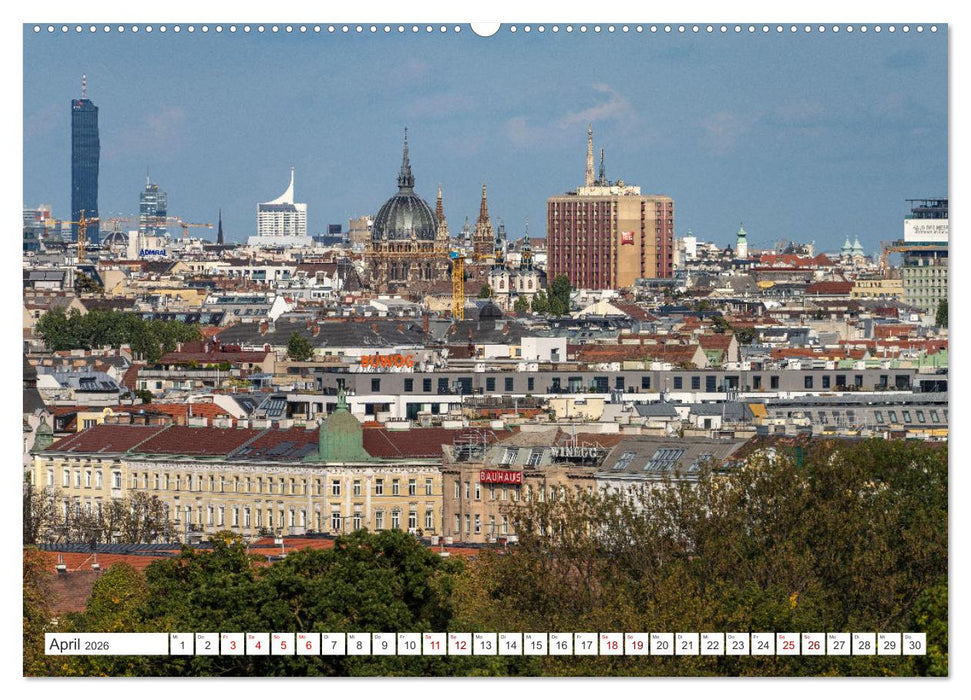 Österreich - Wien (CALVENDO Premium Wandkalender 2026)