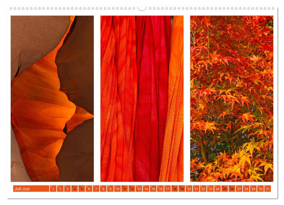 Farbenfrohes aus aller Welt (CALVENDO Premium Wandkalender 2026)