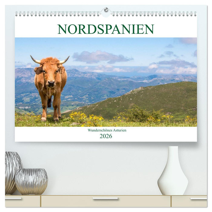 Nordspanien - Wunderschönes Asturien (CALVENDO Premium Wandkalender 2026)
