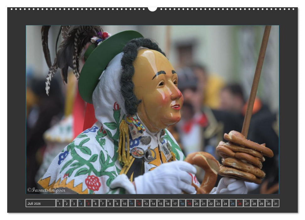 Narrentag Viererbund 2026 (CALVENDO Premium Wandkalender 2026)