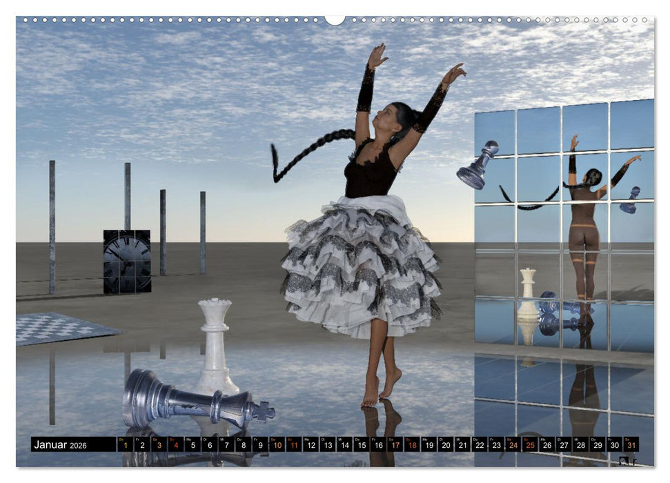 Theater paradox (CALVENDO Wandkalender 2026)