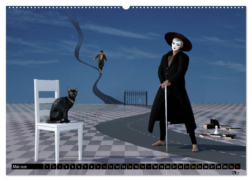 Theater paradox (CALVENDO Wandkalender 2026)