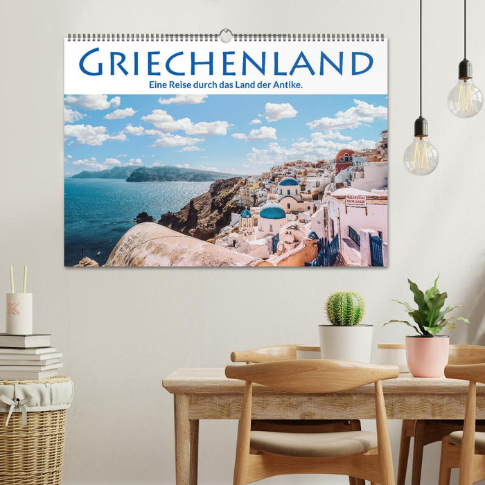 Griechenland - Eine Reise durch das Land der Antike. (CALVENDO Wandkalender 2026)