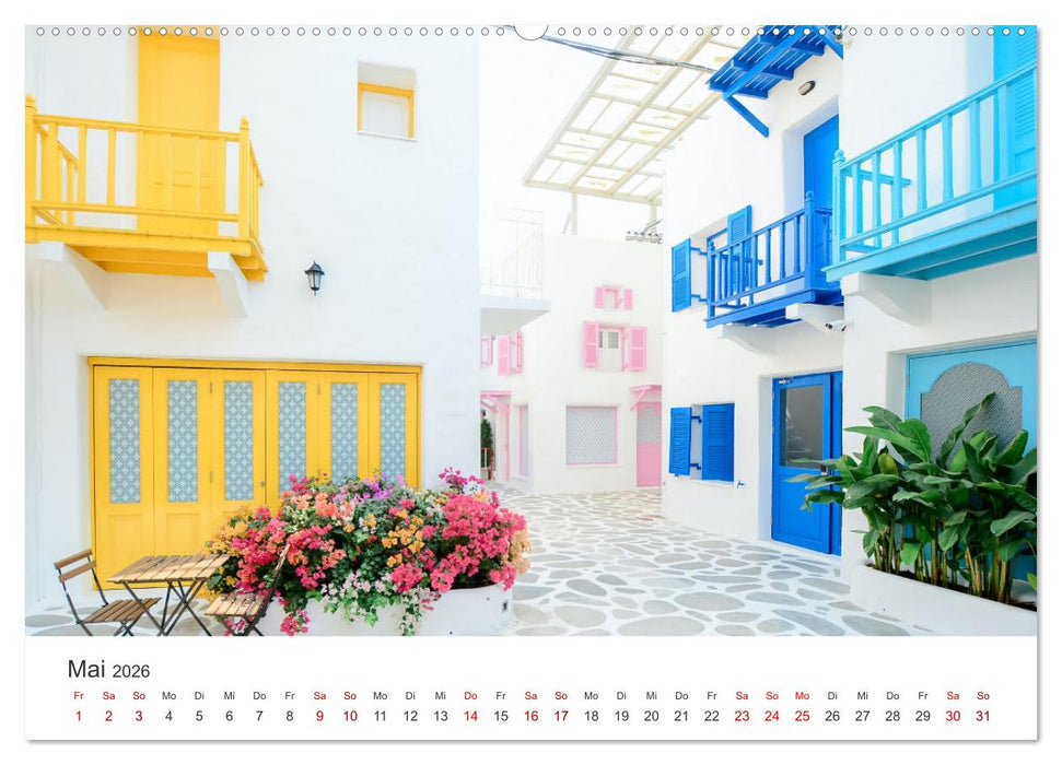 Griechenland - Eine Reise durch das Land der Antike. (CALVENDO Wandkalender 2026)