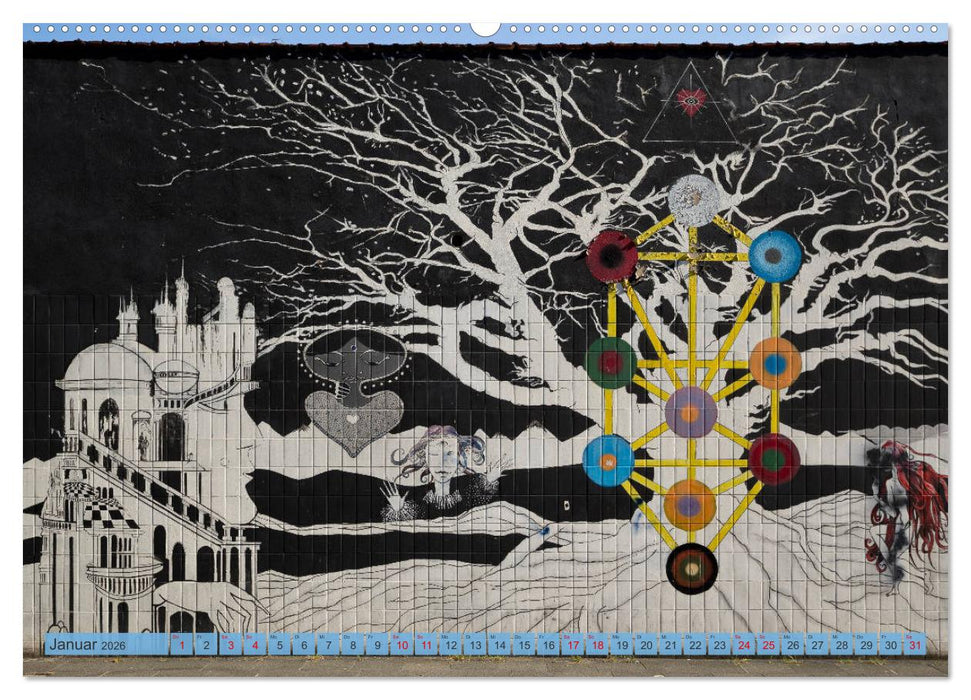 KÖLN STREETART GALERIE (CALVENDO Premium Wandkalender 2026)