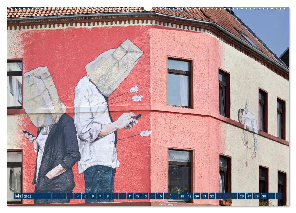 KÖLN STREETART GALERIE (CALVENDO Premium Wandkalender 2026)