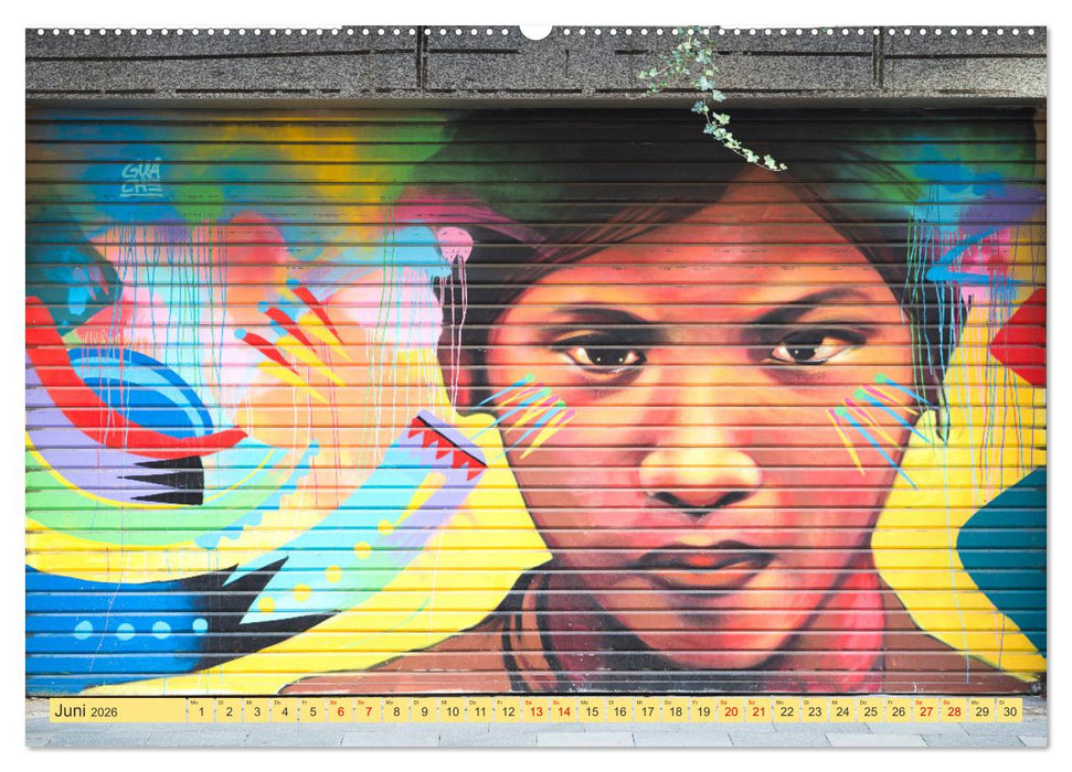 KÖLN STREETART GALERIE (CALVENDO Premium Wandkalender 2026)