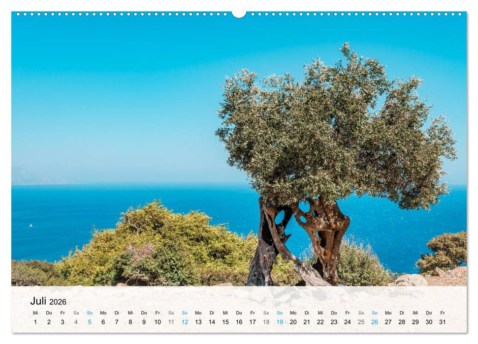 Insel Kos - Trauminsel des Dodekanes (CALVENDO Premium Wandkalender 2026)