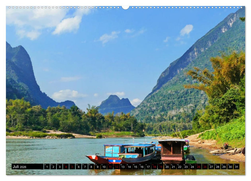 Traumhaftes Südostasien (CALVENDO Premium Wandkalender 2026)