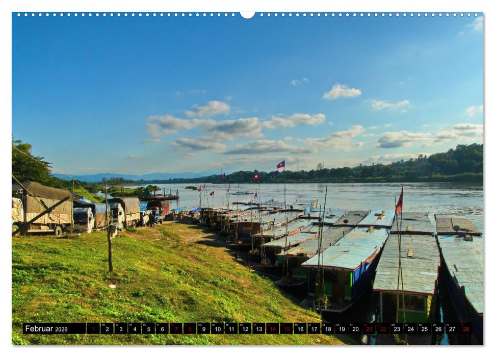 Mekong, Mutter des Wassers (CALVENDO Premium Wandkalender 2026)