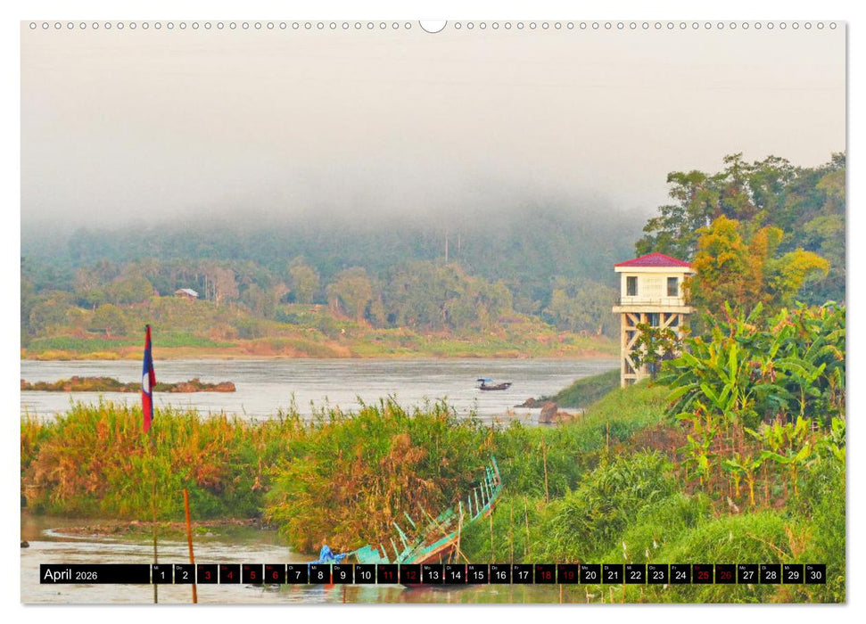 Mekong, Mutter des Wassers (CALVENDO Premium Wandkalender 2026)