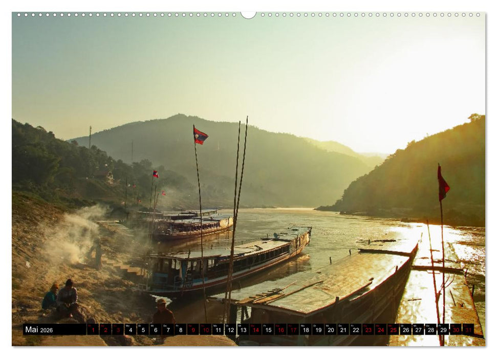 Mekong, Mutter des Wassers (CALVENDO Premium Wandkalender 2026)