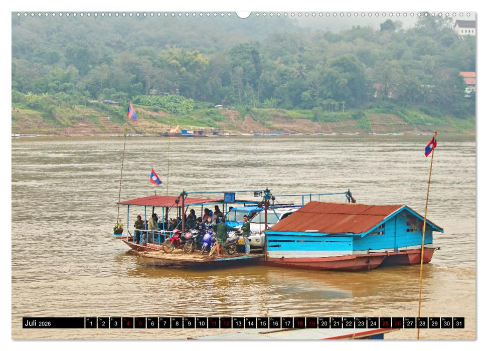 Mekong, Mutter des Wassers (CALVENDO Premium Wandkalender 2026)