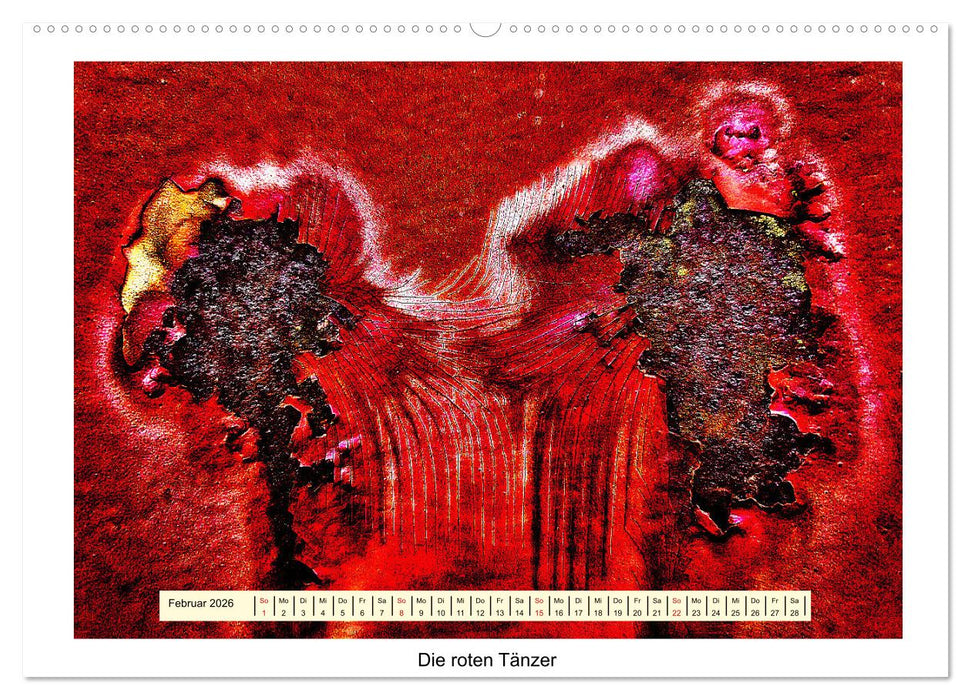 Rostgemälde (CALVENDO Premium Wandkalender 2026)