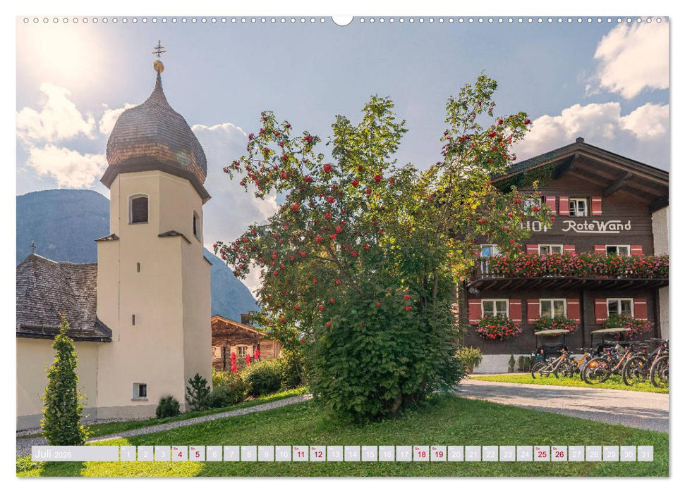 Bergwelten - Lech Zürs Arlberg (CALVENDO Premium Wandkalender 2026)