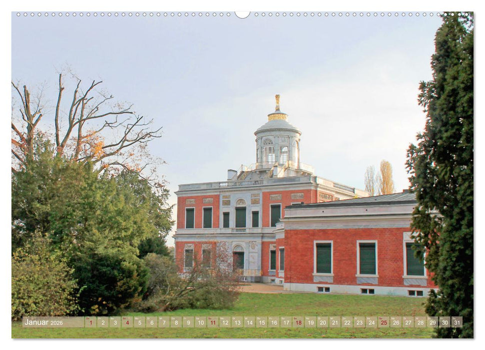 Potsdam an der Havel (CALVENDO Wandkalender 2026)
