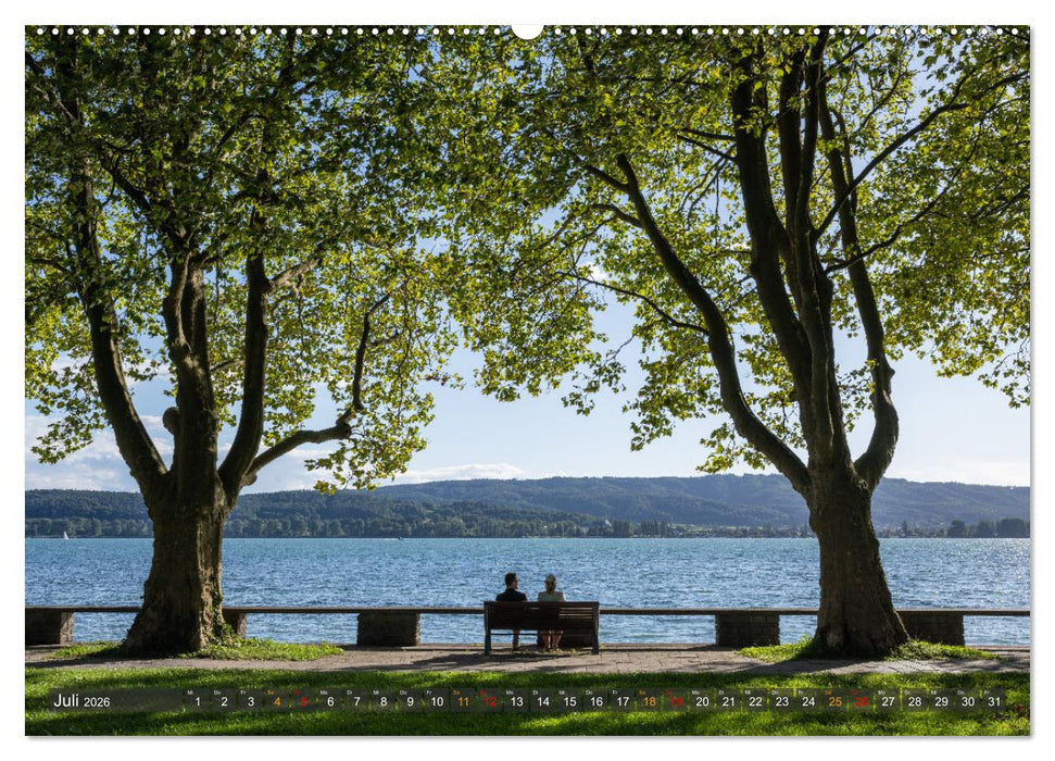 Die Halbinsel Mettnau - Erholungsort im Bodensee (CALVENDO Premium Wandkalender 2026)