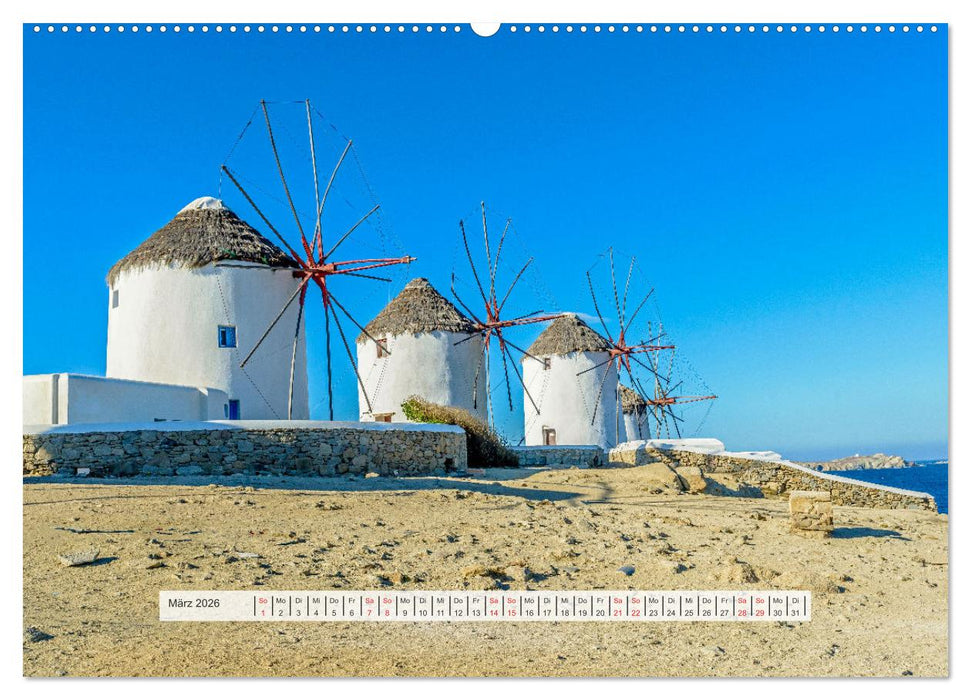 Mein Griechenland Michael Jaster (CALVENDO Premium Wandkalender 2026)