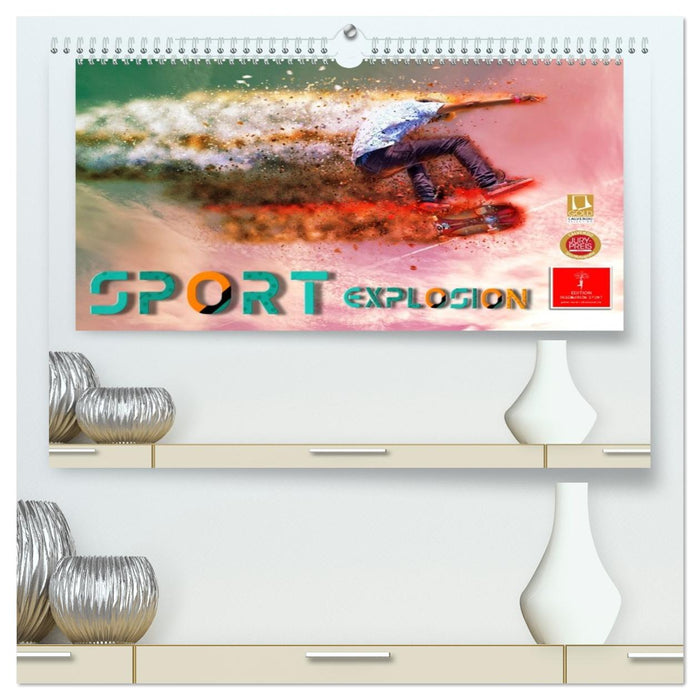 Sport Explosion (CALVENDO Premium Wandkalender 2026)