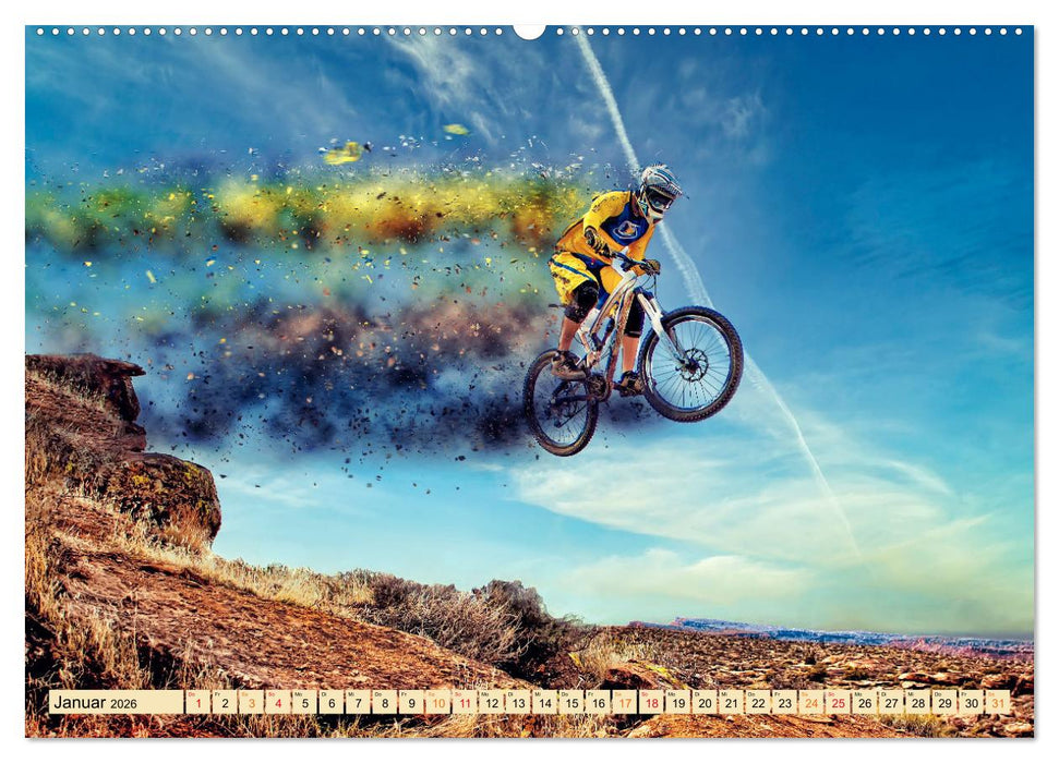 Sport Explosion (CALVENDO Premium Wandkalender 2026)