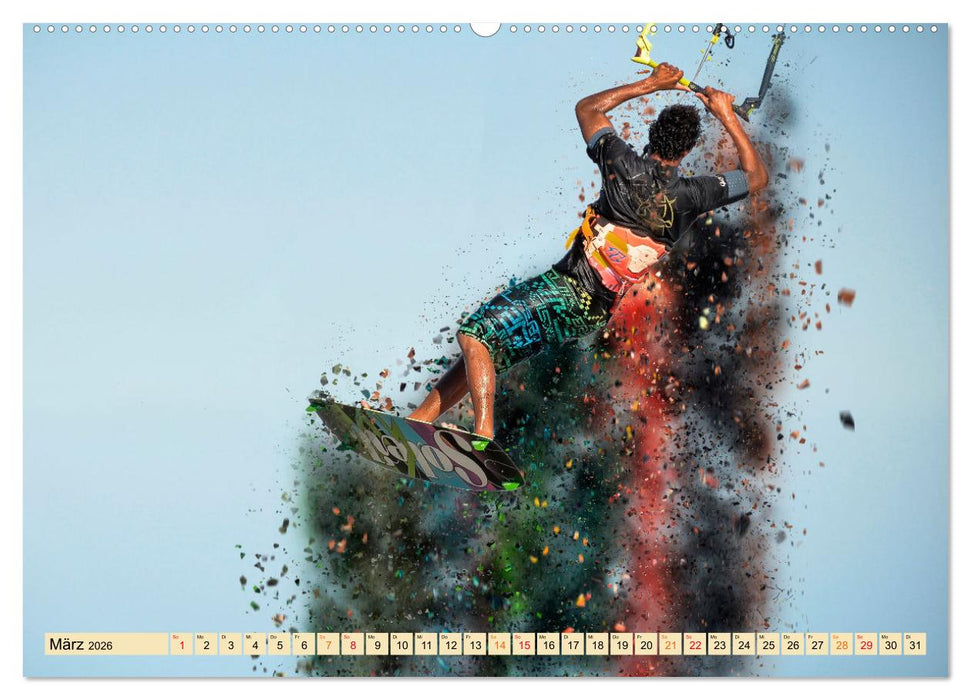 Sport Explosion (CALVENDO Premium Wandkalender 2026)