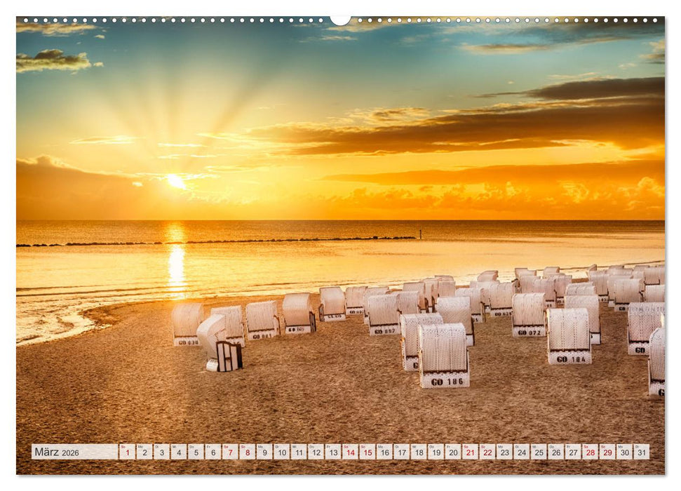 RÜGEN UND HIDDENSEE Ein fantastischer Spätsommer (CALVENDO Premium Wandkalender 2026)