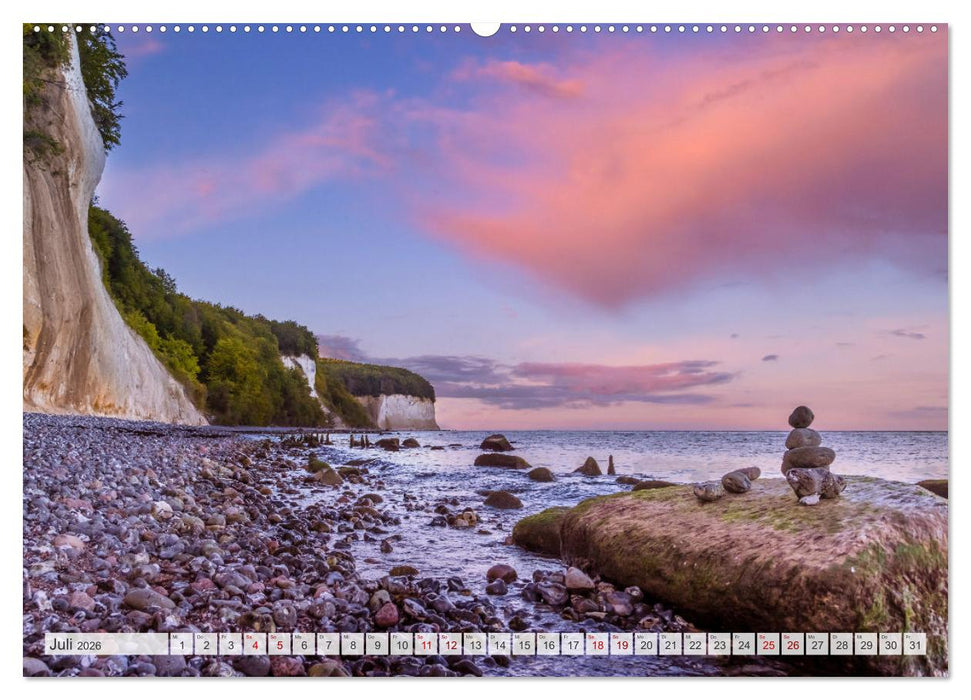 RÜGEN UND HIDDENSEE Ein fantastischer Spätsommer (CALVENDO Premium Wandkalender 2026)
