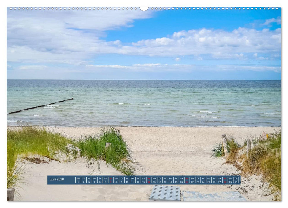 Insel Poel Kirchdorf und Umgebung (CALVENDO Wandkalender 2026)