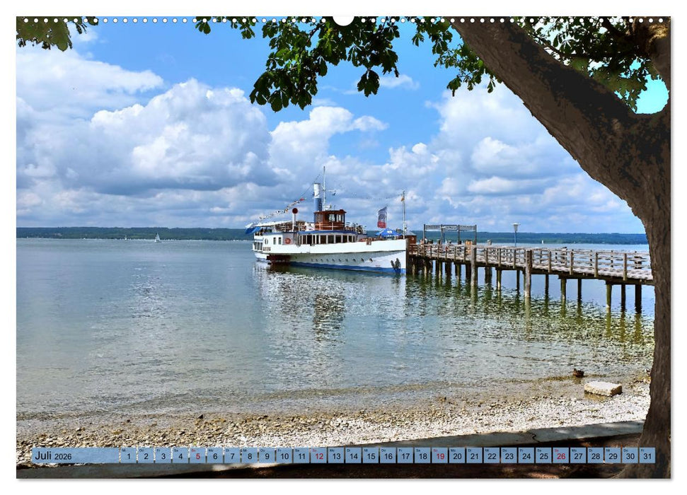 Komm mit Ausflugsziele rund um Augsburg (CALVENDO Premium Wandkalender 2026)