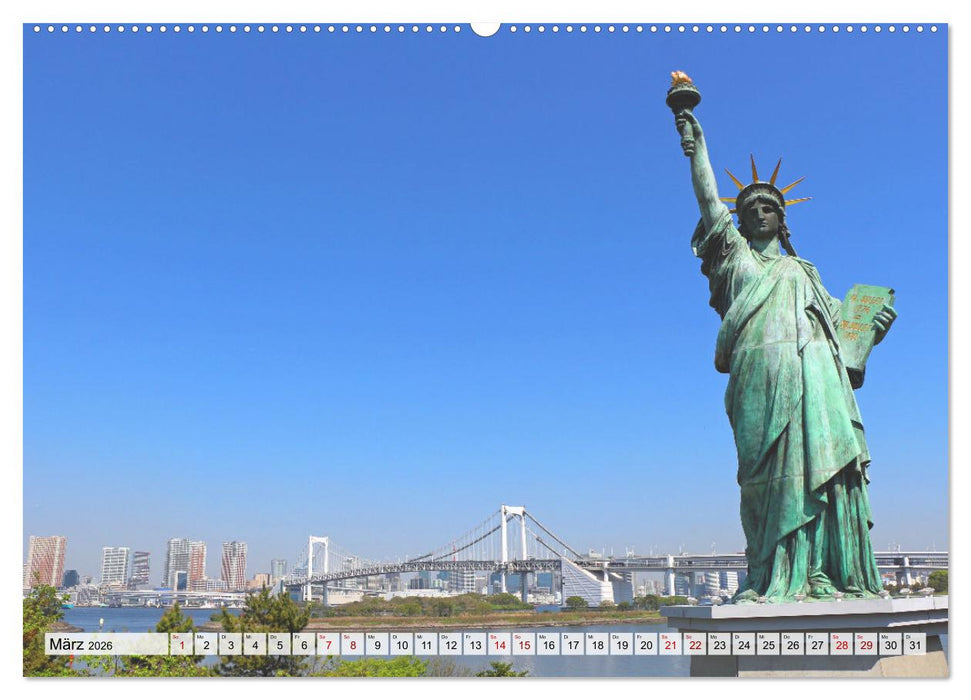 Japan das Land der aufgehenden Sonne (CALVENDO Premium Wandkalender 2026)