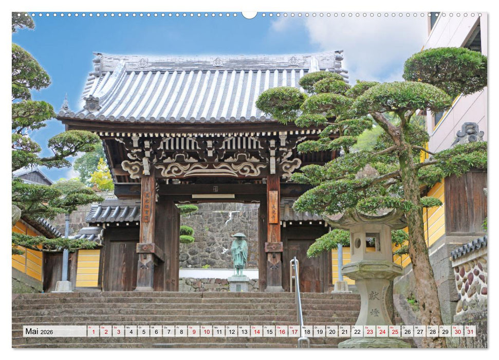 Japan das Land der aufgehenden Sonne (CALVENDO Premium Wandkalender 2026)