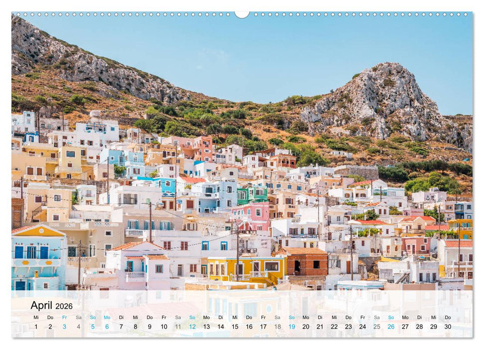 Insel Karpathos - Inselschönheit des Dodekanes (CALVENDO Premium Wandkalender 2026)