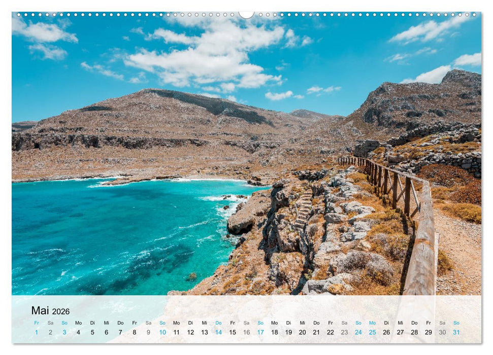Insel Karpathos - Inselschönheit des Dodekanes (CALVENDO Premium Wandkalender 2026)