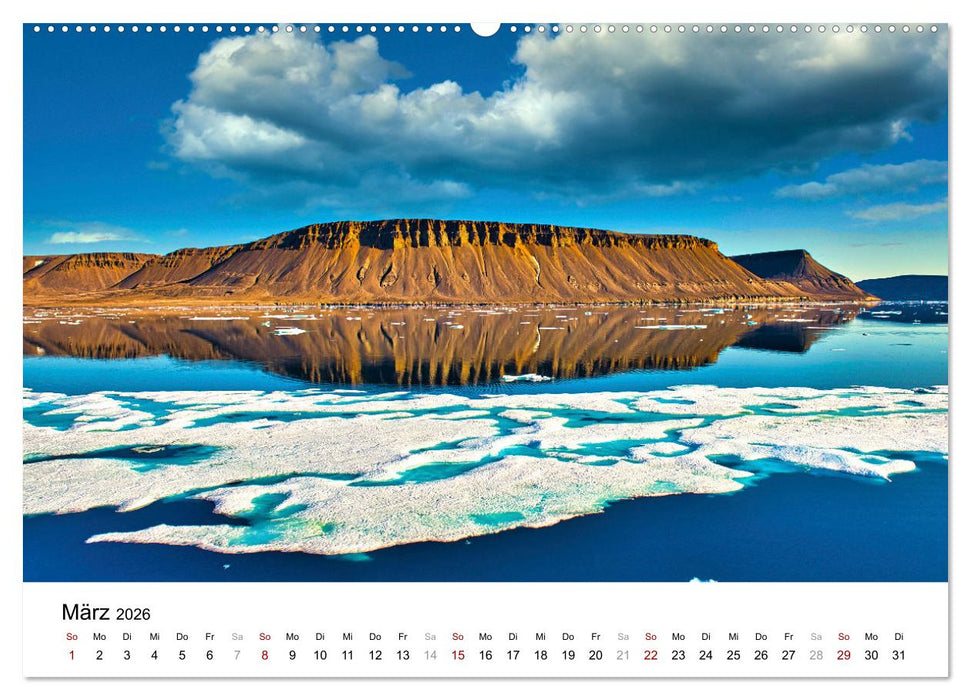 DIE KANADISCHE ARKTIS - Im Zeichen des Klimawandels (CALVENDO Premium Wandkalender 2026)
