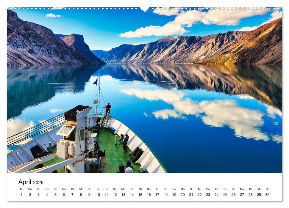 DIE KANADISCHE ARKTIS - Im Zeichen des Klimawandels (CALVENDO Premium Wandkalender 2026)