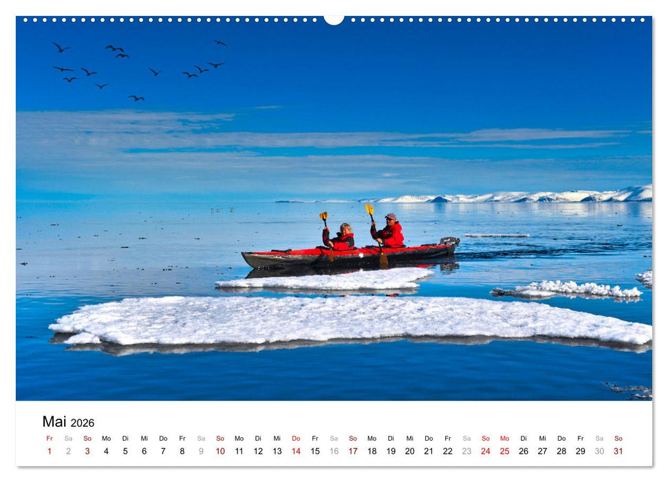 DIE KANADISCHE ARKTIS - Im Zeichen des Klimawandels (CALVENDO Premium Wandkalender 2026)