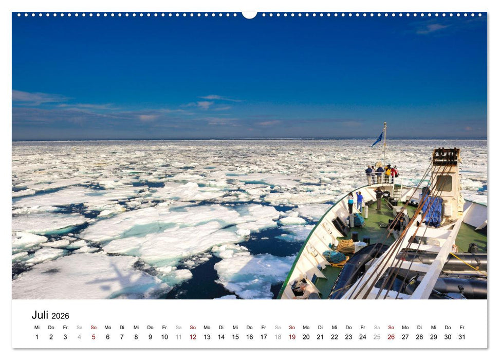 DIE KANADISCHE ARKTIS - Im Zeichen des Klimawandels (CALVENDO Premium Wandkalender 2026)
